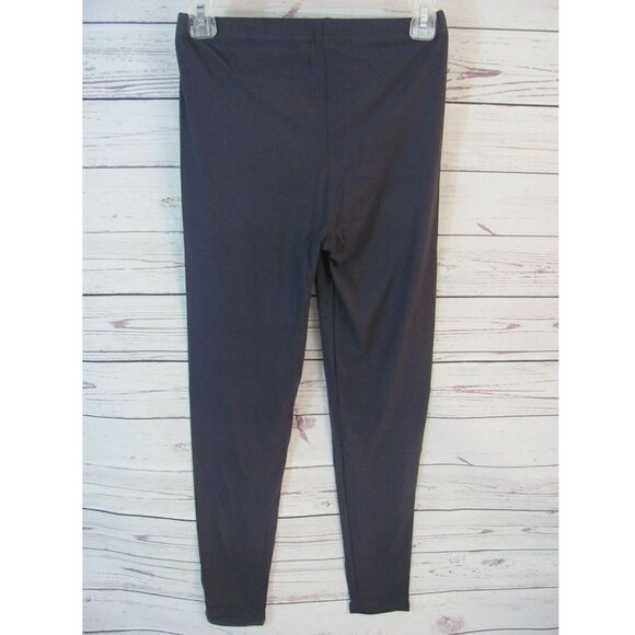 Conceited Women's Leggings One Size (24-30 x 26) Elastic Waist Solid Gray NWT - Picture 2 of 7